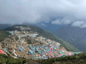 Namche-Bazar-During-Rainy-Season