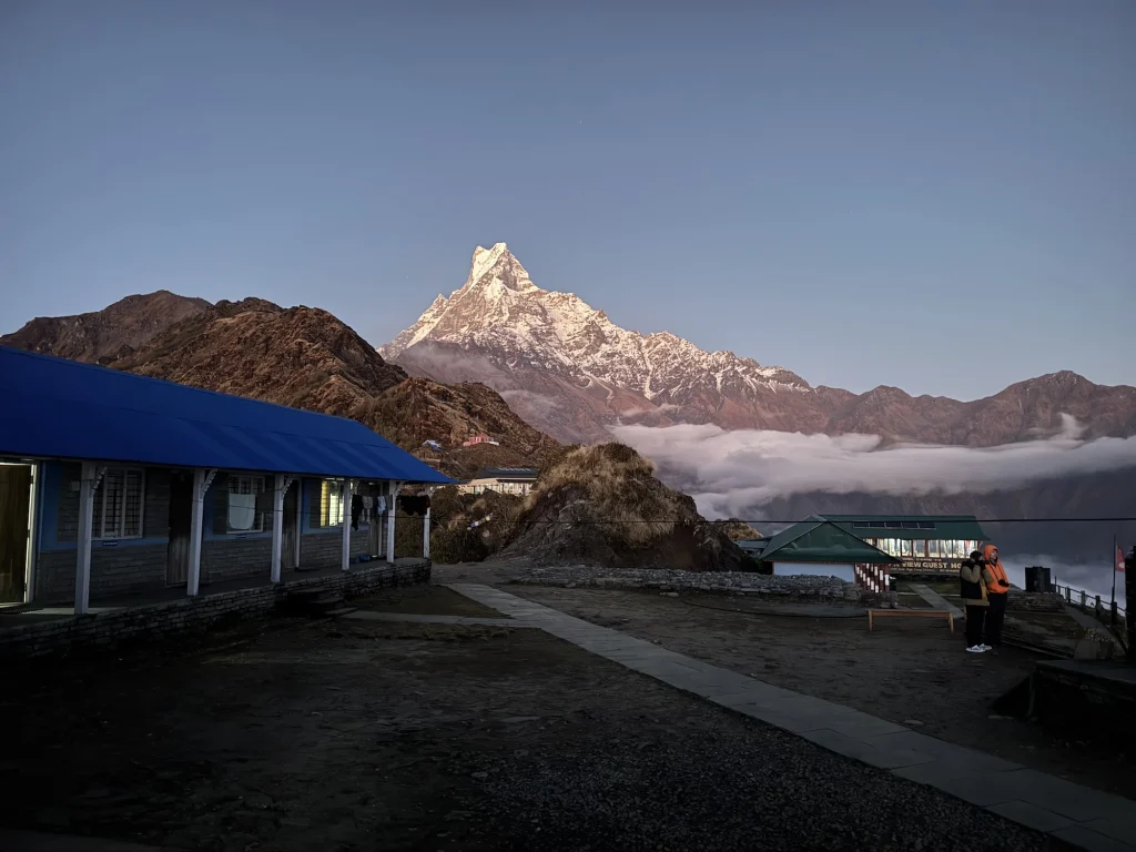 Accomodation during mardi himal trek