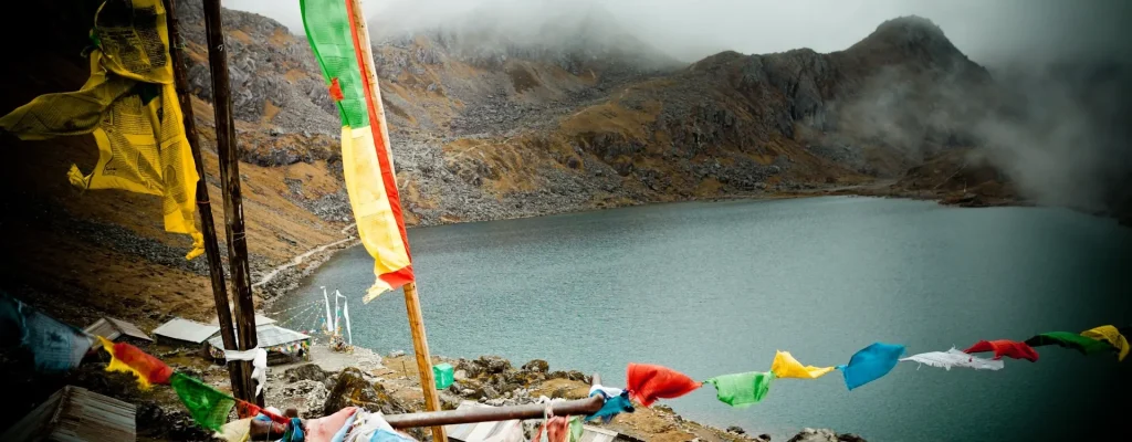 Different Vibes of Cloudy Gosaikunda Lake during Monsoon season