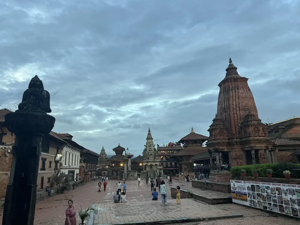 Bhaktapur Durbar Square in Monsoon time – Best Nepal Tour is not a seasonal tour package