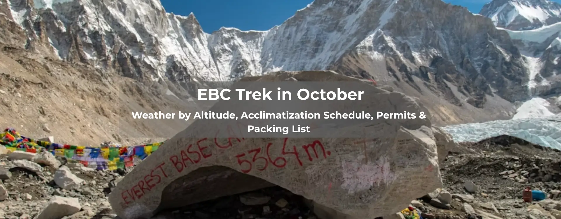 ebc trek in october